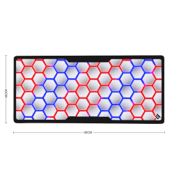 red fusion gamer muismat
