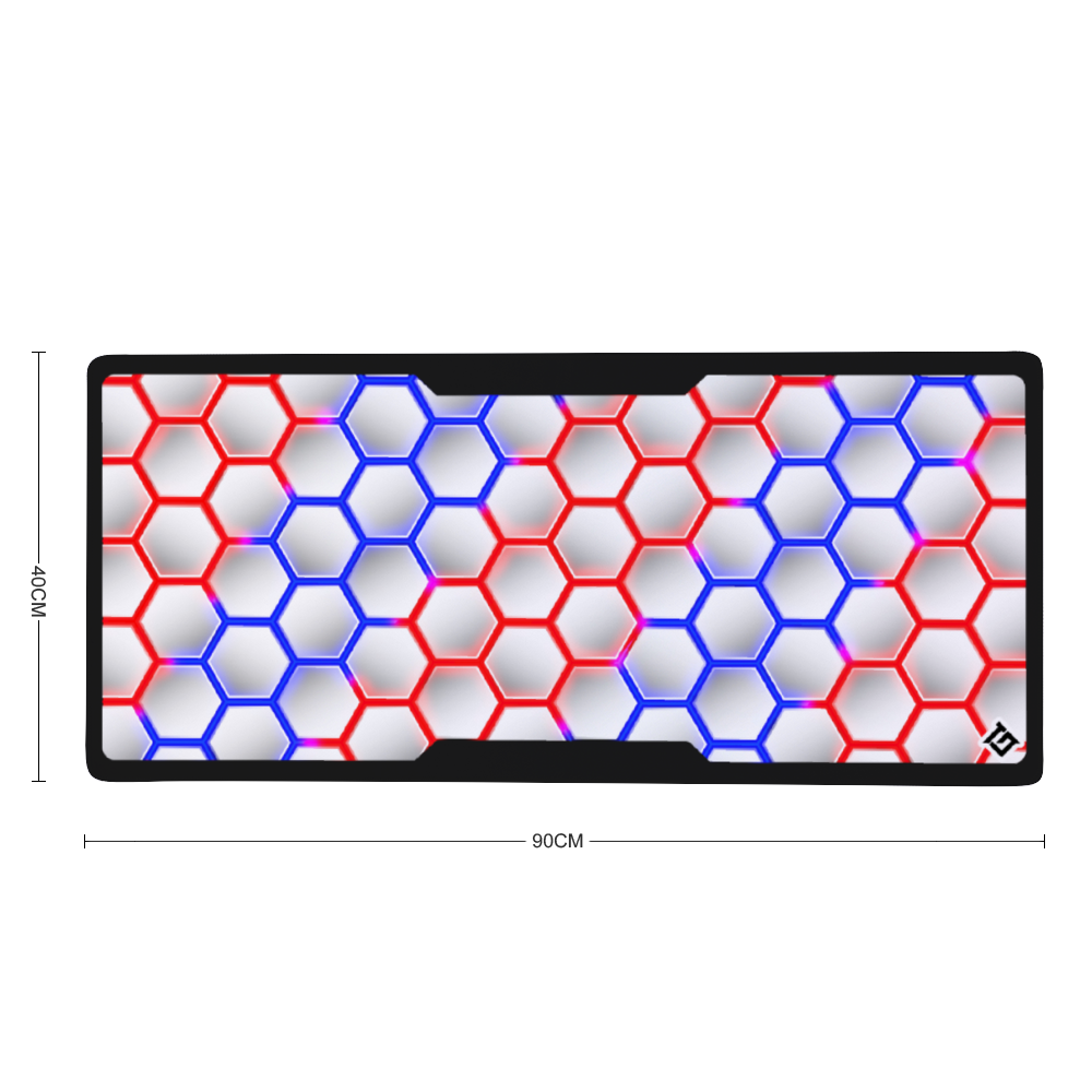 red fusion gamer muismat