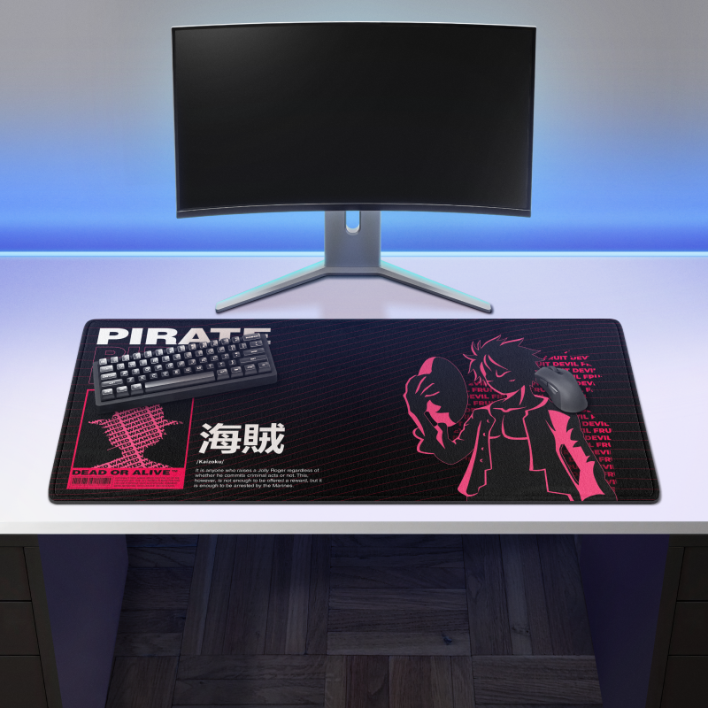 luffy one piece xl deskmat