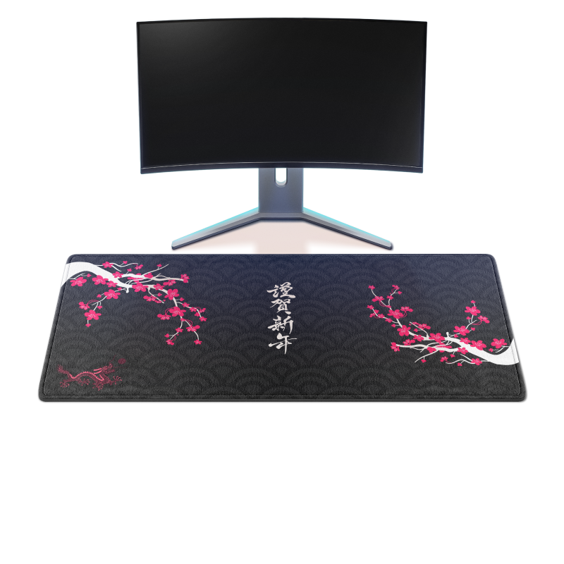 muismat voor gamer japanse kersenbloesem