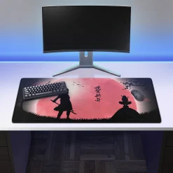 sasuke naruto deskmat voor gamers