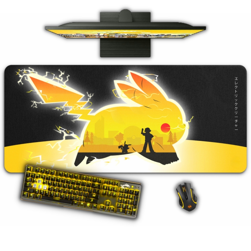 xl 90x40 muismat pikachu