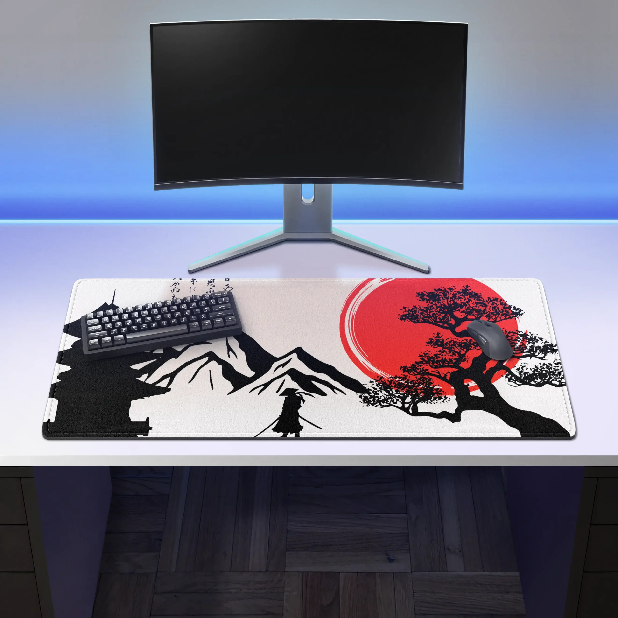 xxl muismat japanse landschap voor gamers