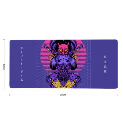 japanse geisha deskmat voor gamers