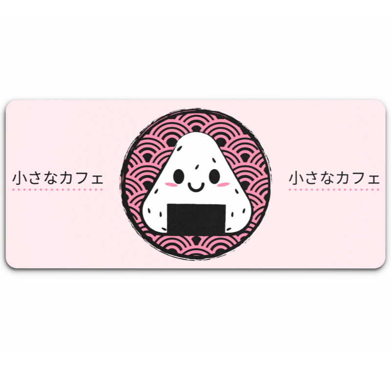 japanse onigiri deskmat voor gamers