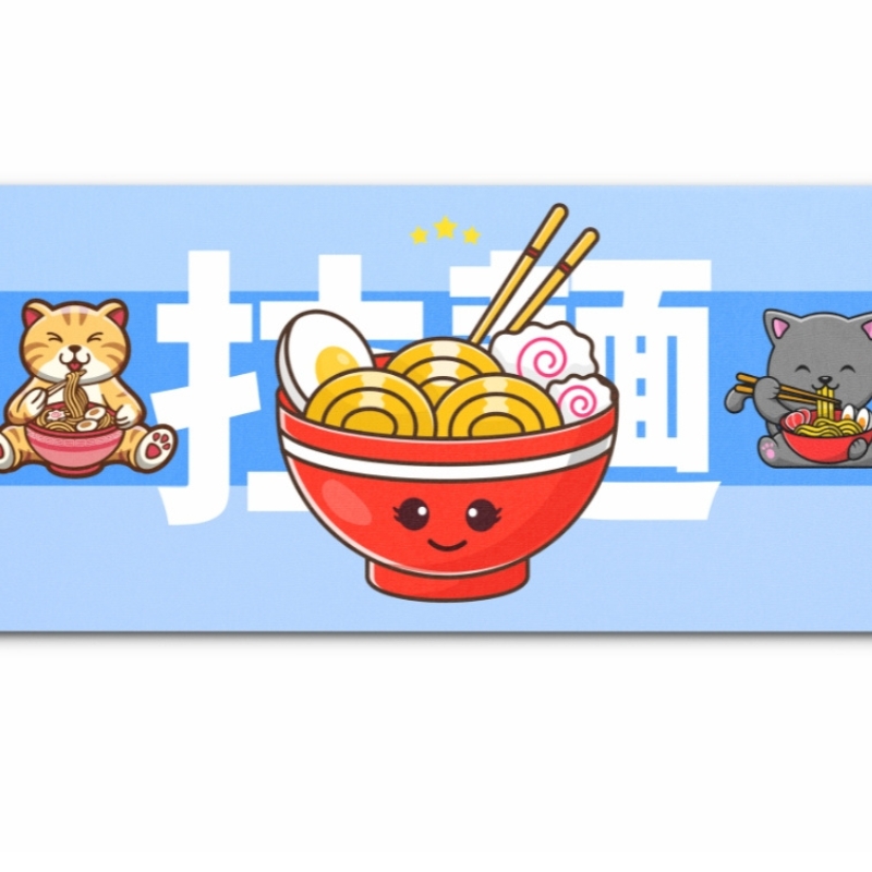 japanse ramen gaming muismat