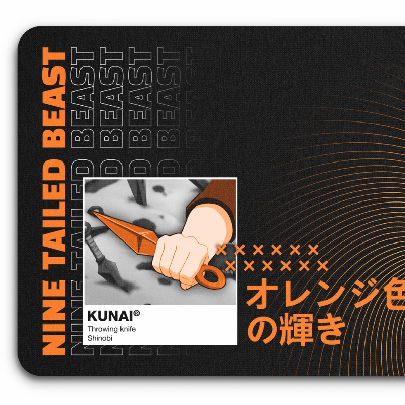 naruto 90x40 gamer muismat