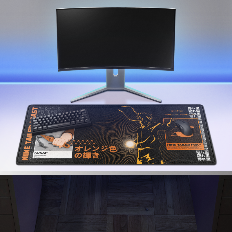 naruto bureaumat voor gamers