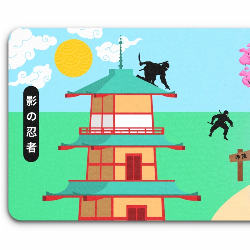 ninja japanse muismat