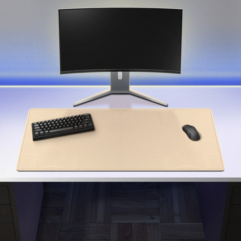 beige grote muismat