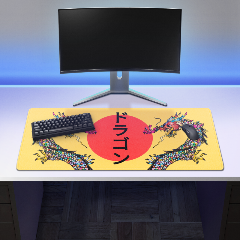 japanse draak muismat voor gamers
