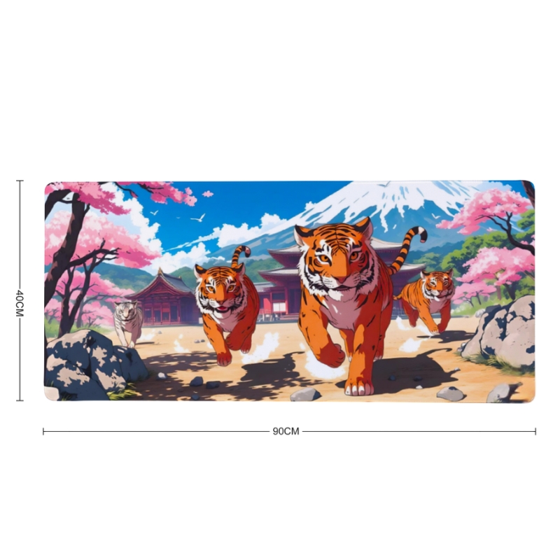japanse tijger grote muismat