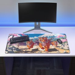 japanse tijgers muismat voor gamers